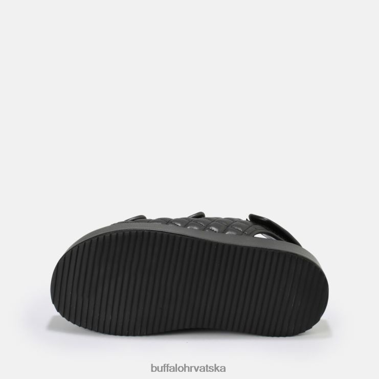 crno Buffalo noa poplun sandale s platformom veganske |sandale TDD6T786